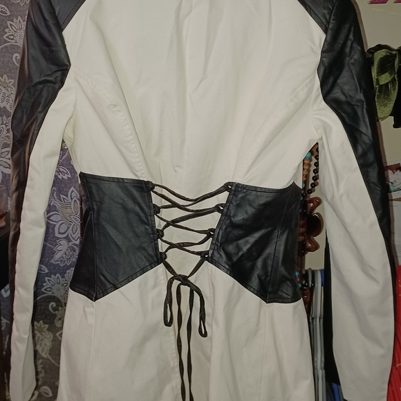 Women's XS BeBe Corset Style Jacket - Picture 4 of 7